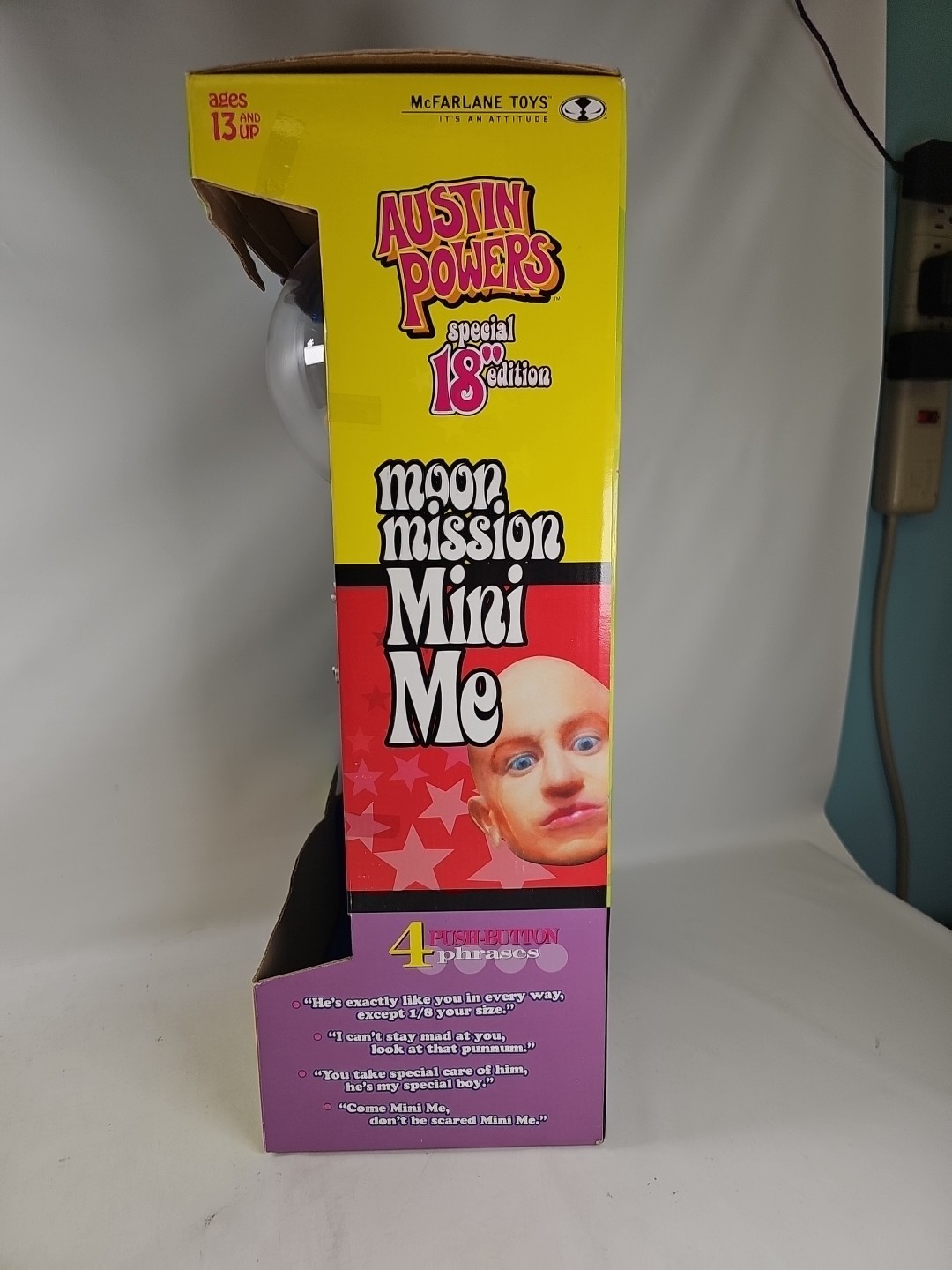 Moon Mission Mini Me 18" (Vintage Austin Powers, McFarlane) NEW