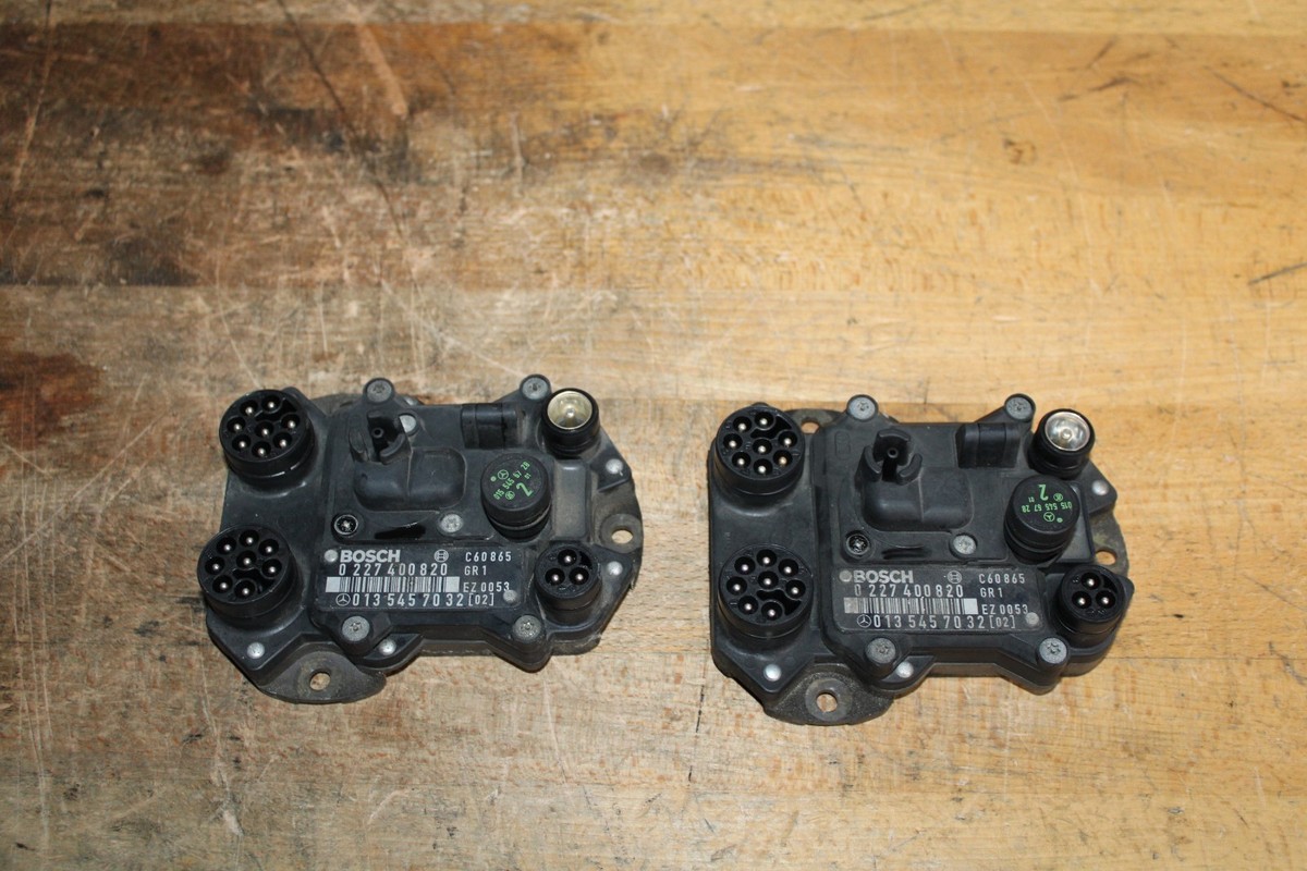 TWO 1994 Mercedes Benz S600 V12 EZL Ignition Control Module