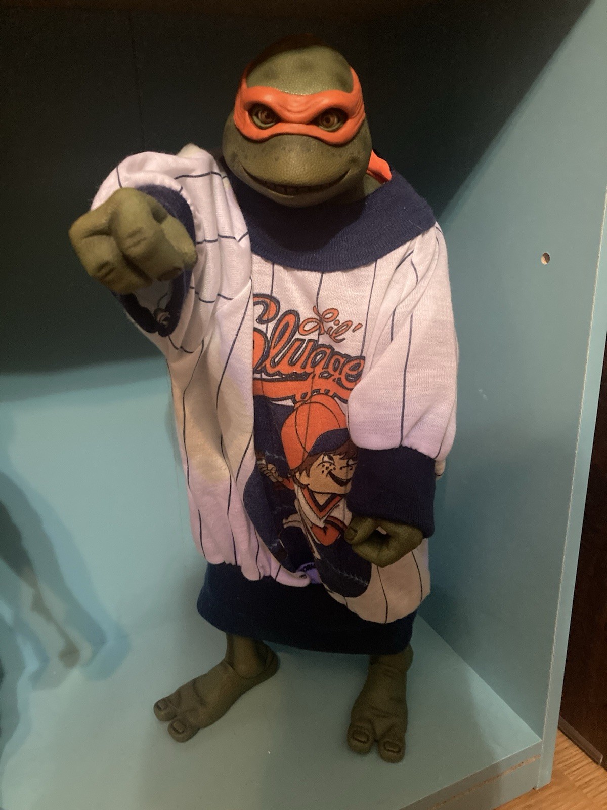 NECA TMNT Michelangelo 1/4 Scale Figure from 1990 Movie