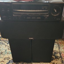 Kenwood KR-V5560 KR-694 A/V Receiver Black with Paradigm Speakers & Manual