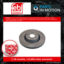 2x Brake Discs Pair Vented fits AUDI Q5 FY, FYT 2.0D Front 2016 on 338mm Set New