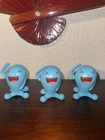 Wobbuffet Figure McDonalds Happy Meal Toy Pokemon, Lot Of Three