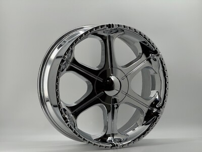 22'' FORTE Wheels STYLE 6S  22X9 ET 20 CHROME finish 5X120 #145