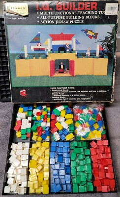 Vintage Builder Learning Toy Creative Construction