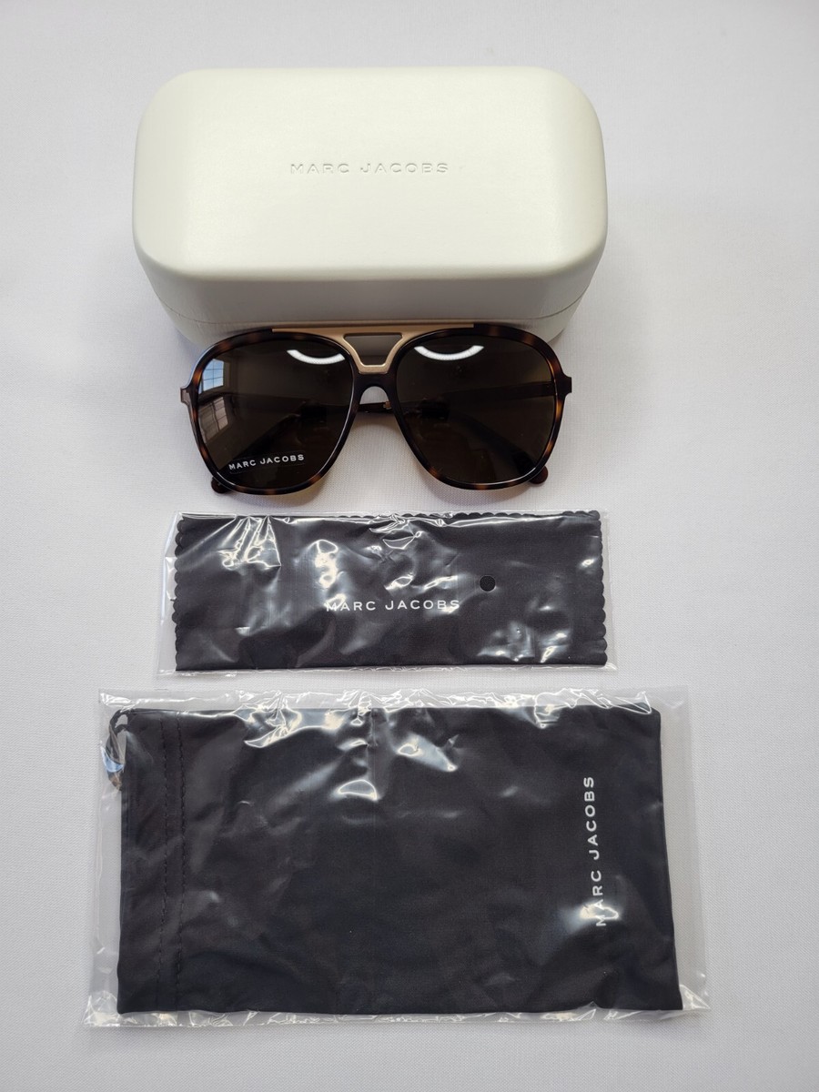 MARC JACOBS MJ618/S 147/EC GOLD HAVANA AVIATOR SUNGLASSES