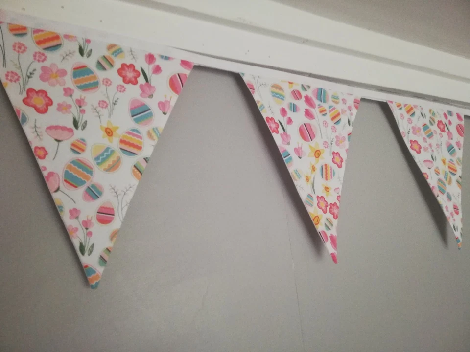 Banderín de tela para huevos de Pascua Foto 3 de 4