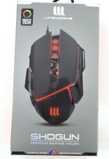 SHOGUN Premium Gaming Wired Mouse 5G 800-7200 dpi,RGB Color Illumination Weighte