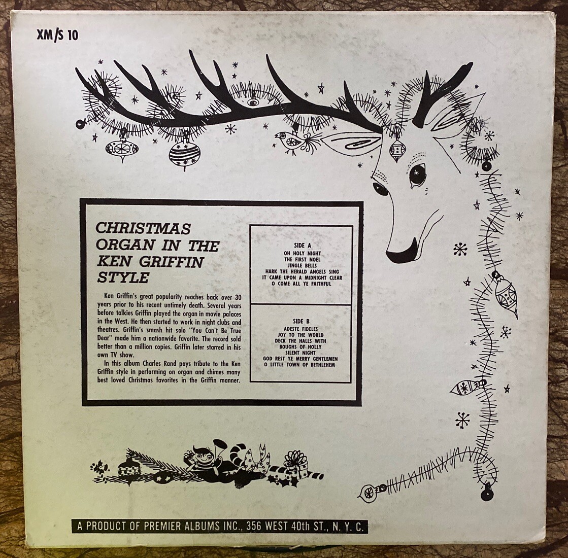 Charles Rand - Christmas Organ In The Ken Griffin Style XMS-10