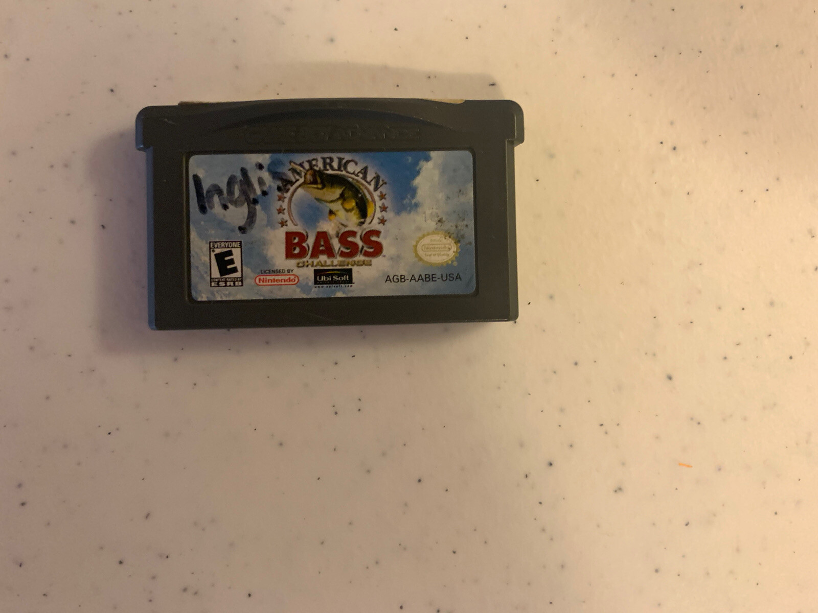 GBA GAMEBOY ADVANCE ADVANCED AMERICAN BASS CHALLENGE GAME FISHING eBay