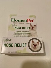 HomeoPet-Feline Nose Relief for Healthy Nasal and Sinus Tract-15 ml-New in box