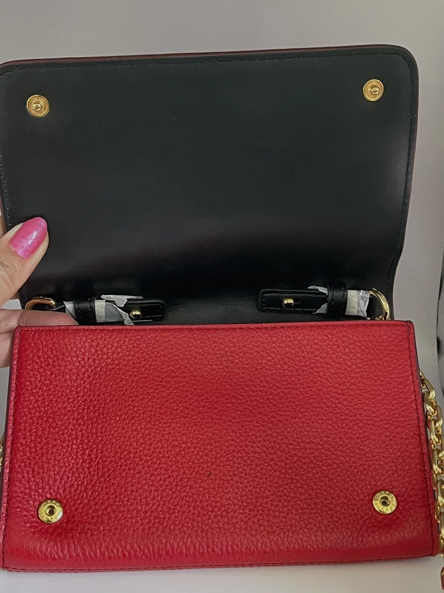 Designer red cheap wallet