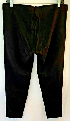 Daily Ritual Women's Open Leg Elastic Waist Sweat Pants Black XL