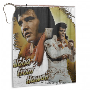 Elvis Presley Bathroom Waterproof Fabric Shower Curtain 60 X 72 Inch Ebay