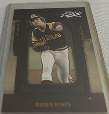 2008 Playoff Prime Cuts Baseball Randy Jones San Diego Padres base card #d 249