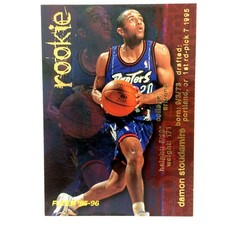 Damon Stoudamire 1995-96 Fleer Rookie Card #311 NBA Toronto Raptors. rookie card picture
