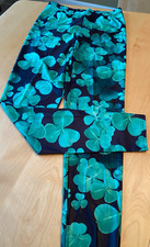 NEW ST PATRICK S DAY CLOVER LEGGINGS WOMENS SZ S