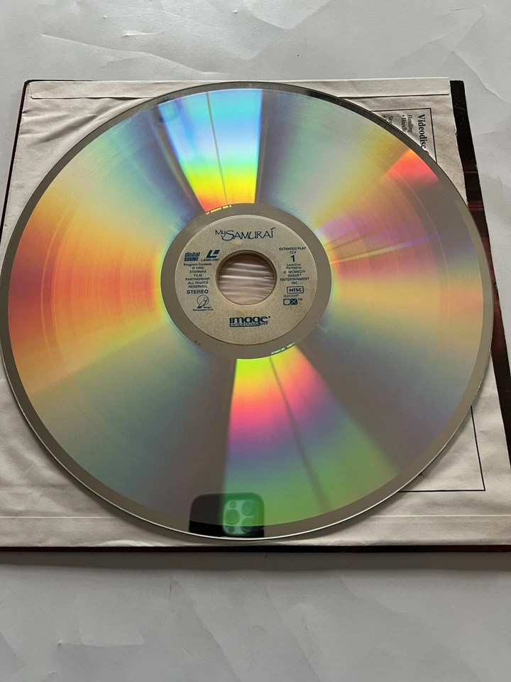 My Samurai Laserdisc 1992 Julian Lee Mako Bubba Smith Foto 3 de 3