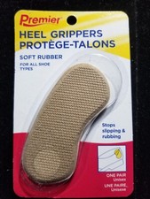 Premier Heel Grippers Stop Heels in Shoes from Slipping  Rubbing Beige Unisex