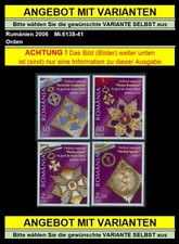 Romania 2006 medals, medals, star, Steaua Romaniei, ordin sporty Mi.6138-41