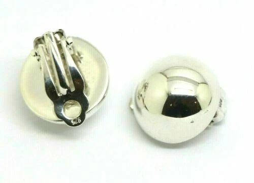 Clip - On Sterling Silver Fine Earrings