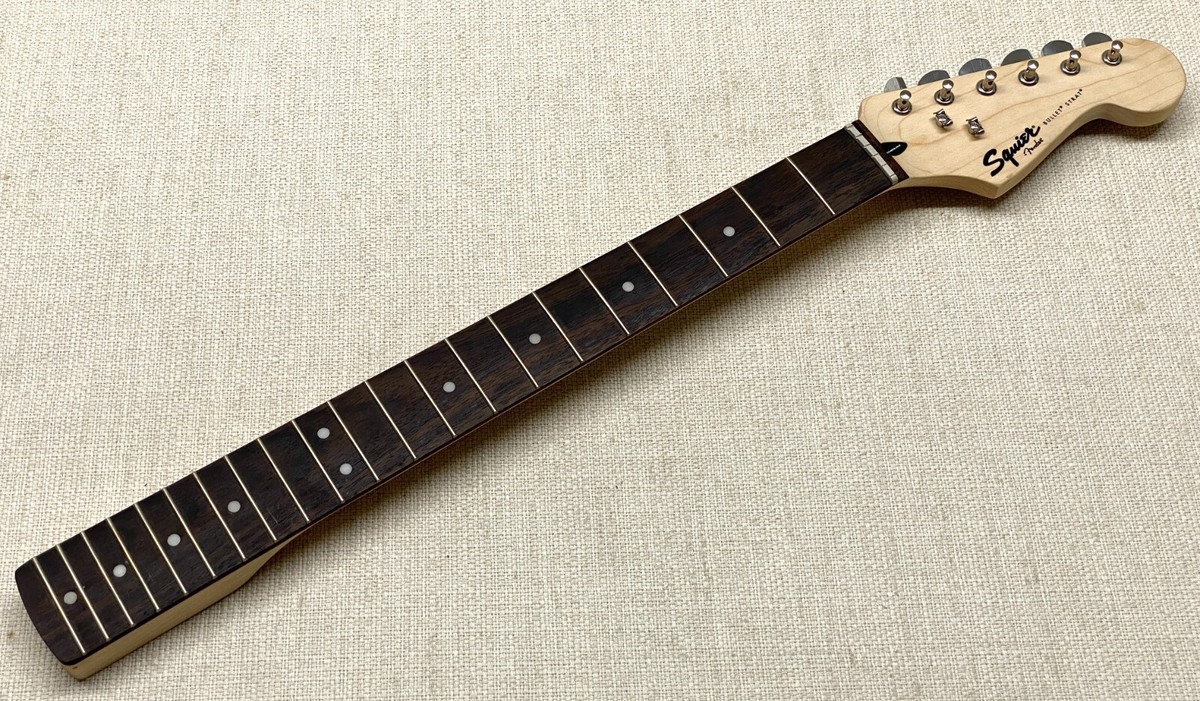 Genuine Fender Squier STRAT NECK Maple Indian Laurel