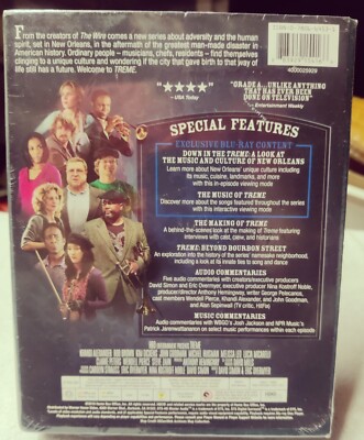 その他 Treme: Complete First Season [Blu-ray] Treme: The Complete First Season (Blu-ray Disc, 2011, 4-Disc Set