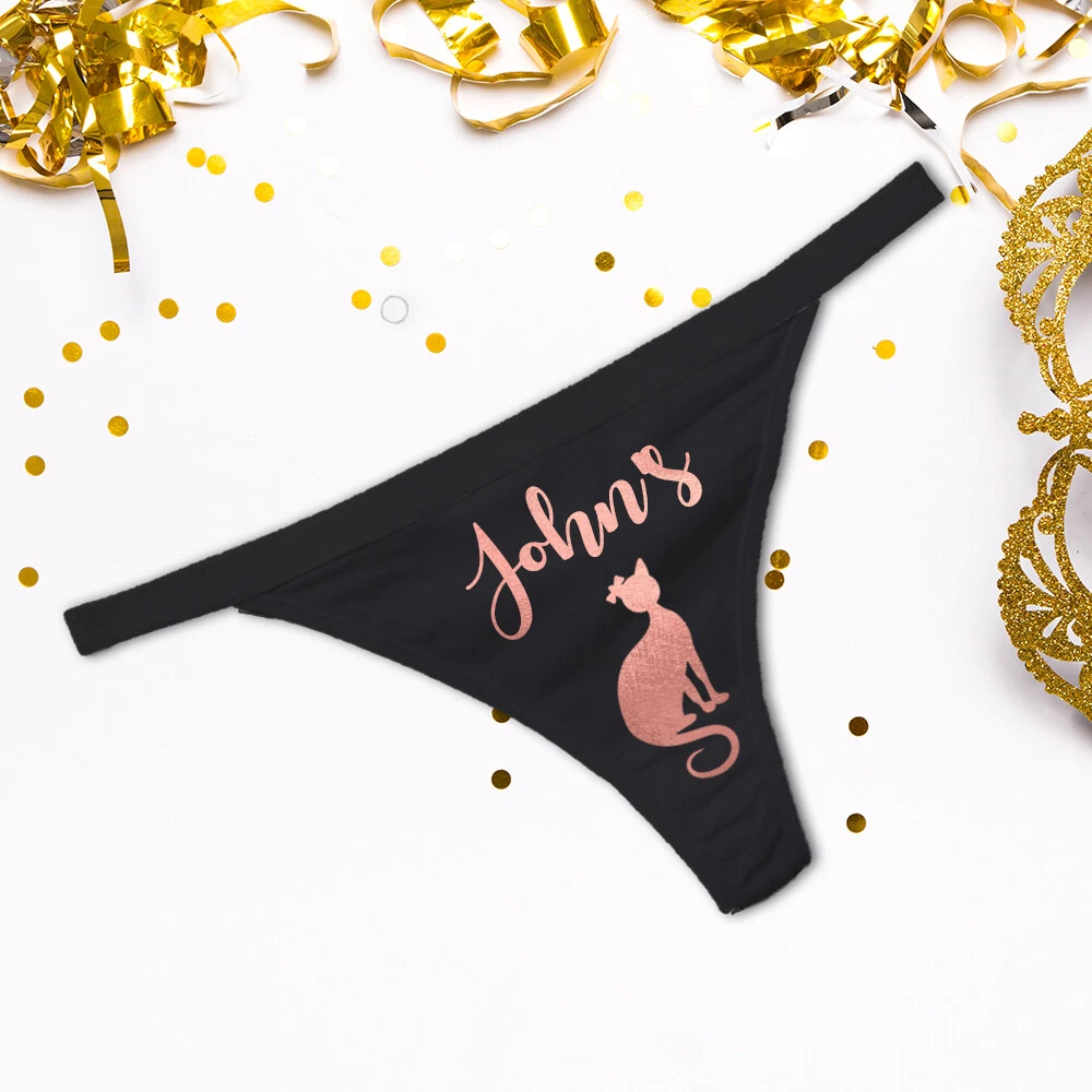 Personalized panties hotsell