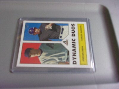 2006 Topps  52 Rookies Dynamic Duos Insert #DD1 Stephen Drew/Carlos Quentin