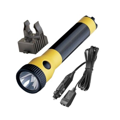 NEW Streamlight PolyStinger 76214 Xenon Bulb Rechargeable Flashlight YELLOW