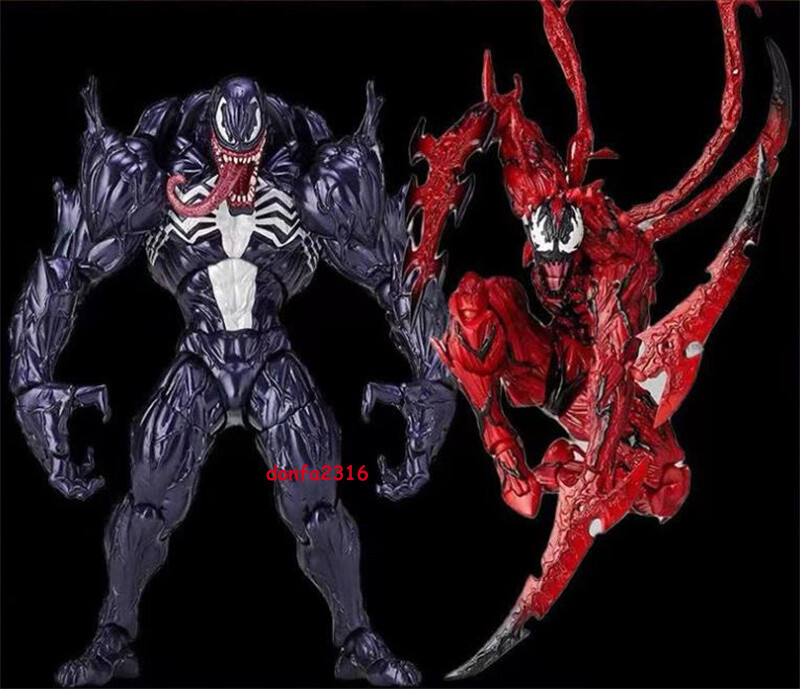 Amazing Spider-man Carnage Venom Action Figure PVC Model Display