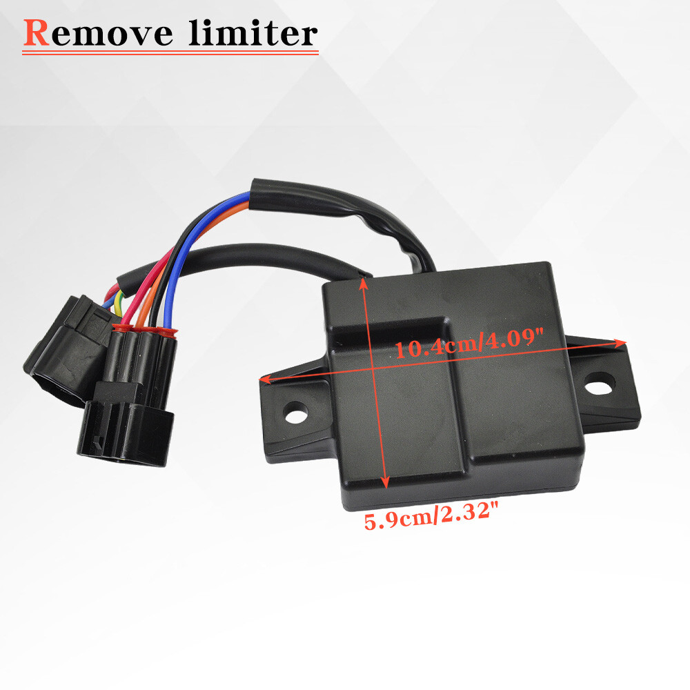 CDI Rev Ignition Box For Suzuki LTZ50 Speed Limiter Removal Black