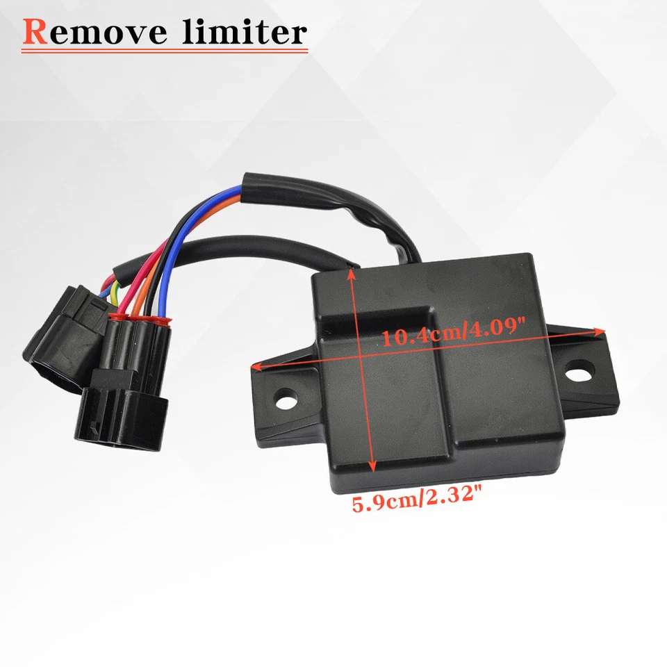 CDI Rev Ignition Box For Suzuki LTZ50 Speed Limiter Removal Black LTZ250 LTZ90 - Image 2 of 4