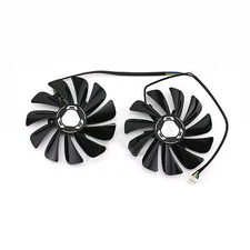 XT Graphics Card Cooling Fans Radiator Cooler Pair For XFX RX 5600XT 6GB RX5500