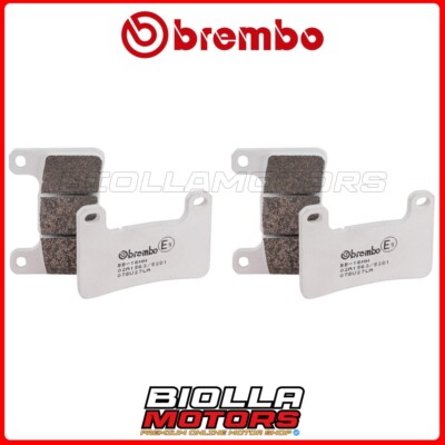 FRONT BRAKE PAD KIT BREMBO KAWASAKI Z 1000 2011 [LA] 2x07SU27LA [N PCS: