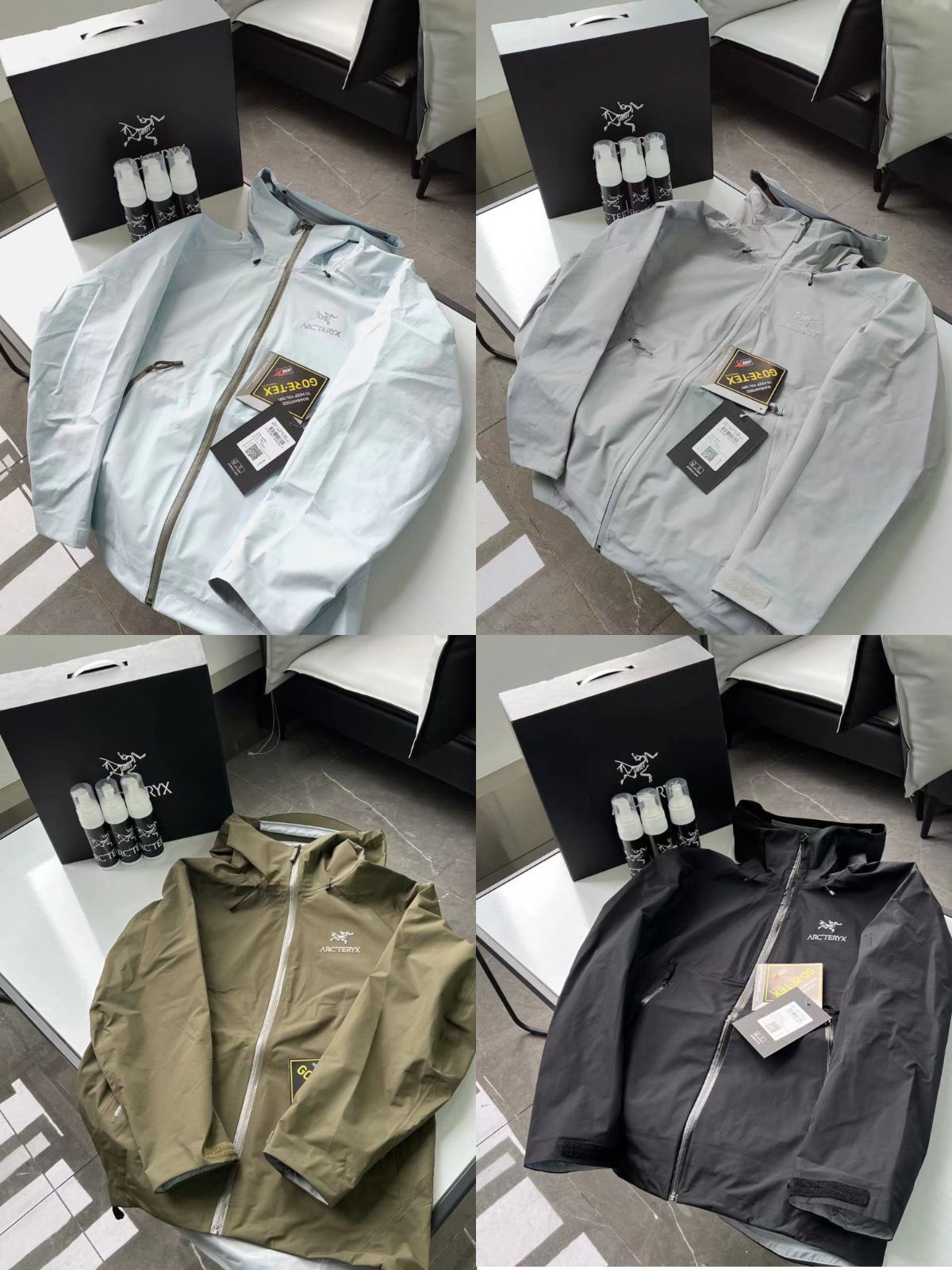 controllare descrizione taglia S XL ARC'TERYX Beta LT impermeabile giacca zip cappotto