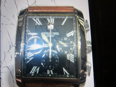 RAYMOND WEIL GENEVE MEN'S WATCH AUTOMATIC  SAPPHIRE ALL S/S PARSIFAL 7241