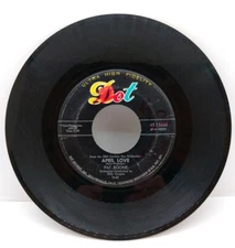 Pat Boone April Love/When The Swallows Come Back To Capistrano, 45 RPM 