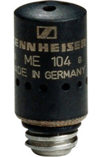 SENNHEISER ME-104 CARD/MINIATURE WIRELESS CONDENSER MICROPHONE W/ TA4-F SHURE