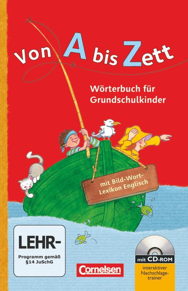 Thumbnail - Von A Bis Zett: Wörterbuch Mit Bild-wort-lexikon Englisch Und Cd-rom |