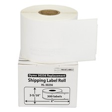 DYMO LW 30256-R REMOVABLE - SIX 6 Rolls of 300 - Large Shipping Labels - FAST