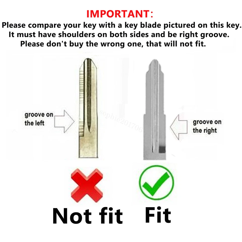 2 适用于 2007 2008 2009 2010 2010 年 2012 年三菱 Eclipse 遥控钥匙链外壳 — 第 2/4 张图片