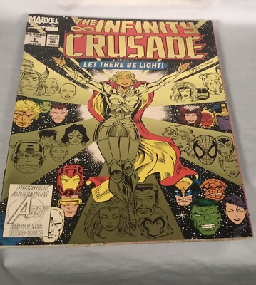 Marvel Comics THE INFINITY CRUSADE Let There Be Light! #1 GOLD