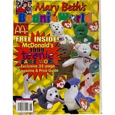 Ty Beanie Baby Babies, Mary Beth's Bean Bag World Magazine Vol. 2, No. 9