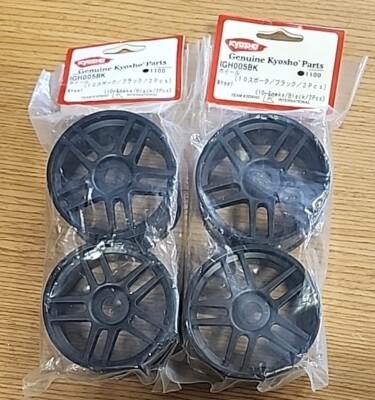 Kyosho Wheel 10-Spoke Black (2Pieces) Inferno GT2 Kyosho Wheel 10-Spoke Black (2Pieces) Inferno GT2