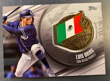2020 Topps Series 1 Global Game Medallion Luis Urias San Diego Padres