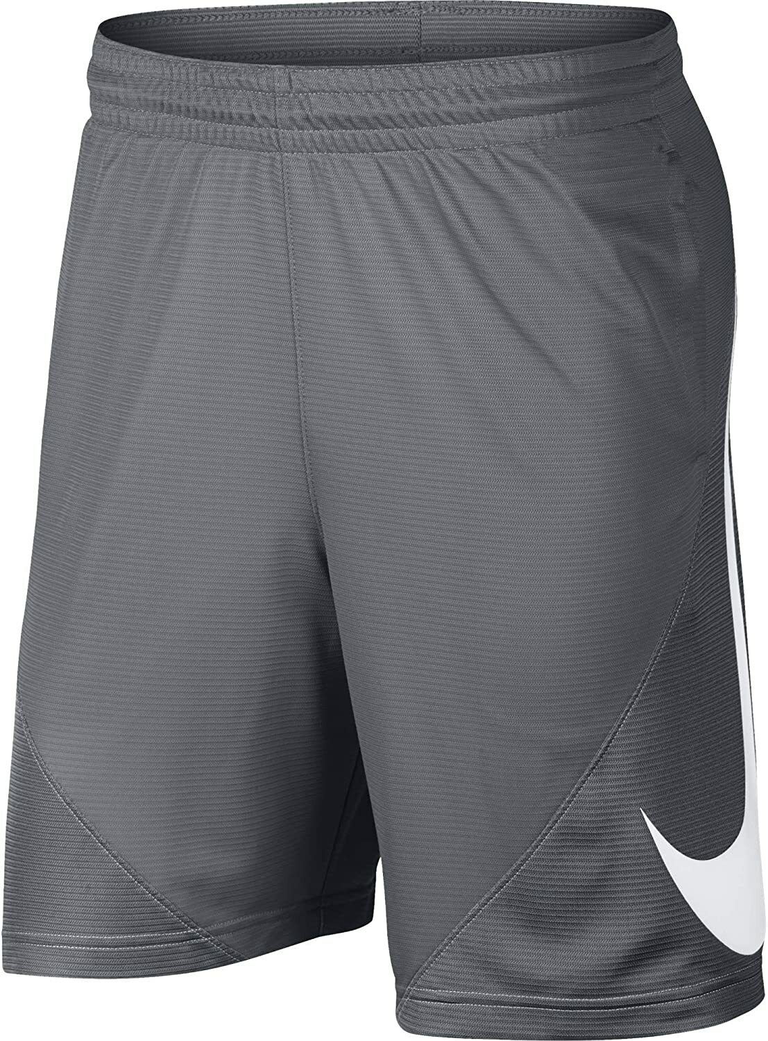 nike standard logo shorts grey