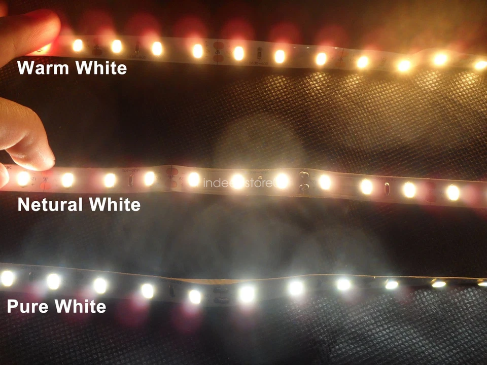 High Quality CRI 90+ RA 90+ 5M White 5630 SMD LED Flexible Strip 12V DC 300 LED - Image 2 of 4