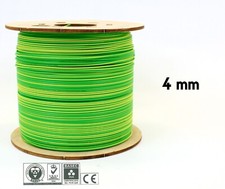 4 mm Single Core Conduit Cable 6491X Blue Brown Earth Yellow Green Bonding Wire