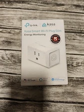 TP-Link Kasa Smart Wi-Fi Mini Plug With Energy Monitoring- White(249185)