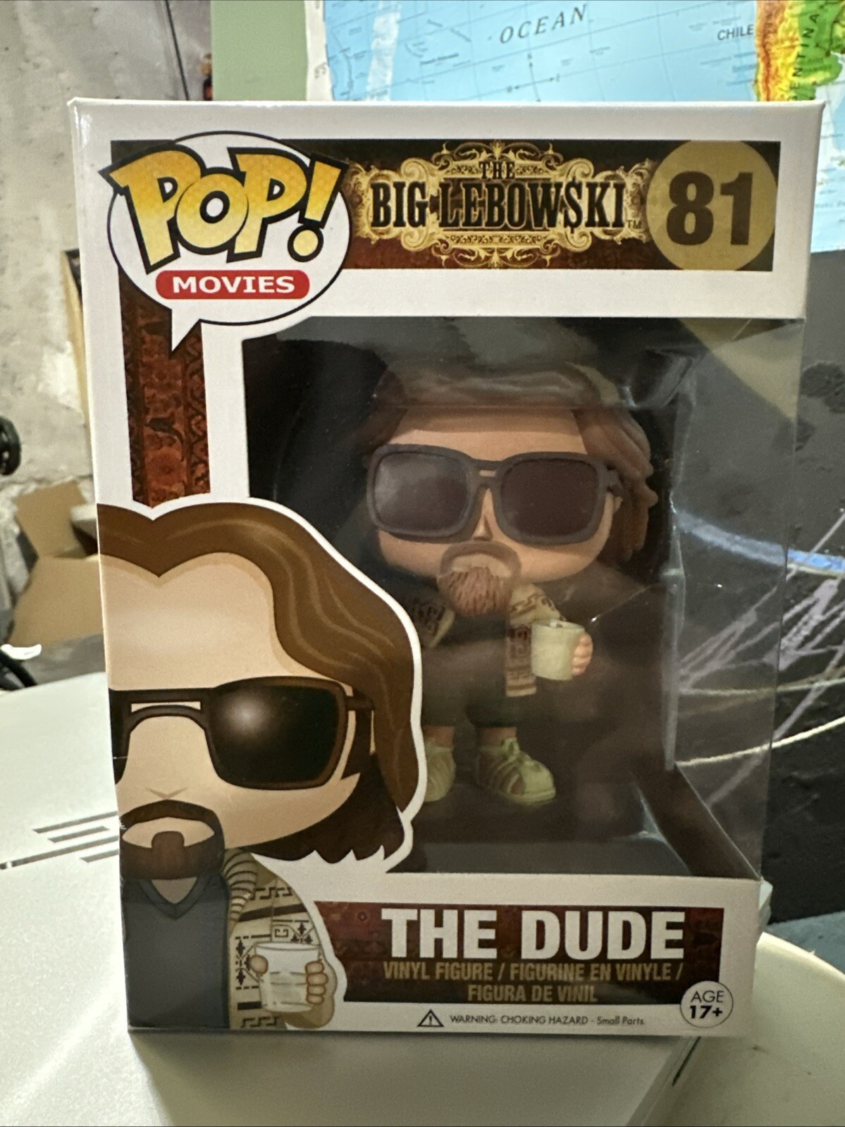 Funko Pop! Movies The Big Lebowski The Dude #81 Vinyl Figure- Minimal Damage Box